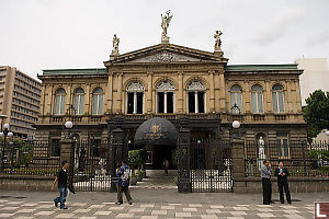 Front Of Teatro Nacional