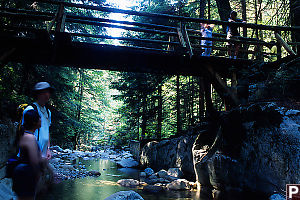 Standing Around Bridge