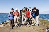 Group Shot On Rock