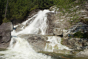 Mark Next To Falls