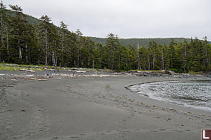 Spread Out On Beach