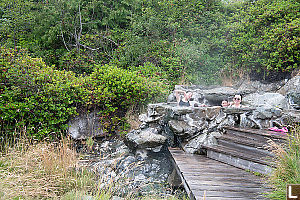 Family In Lower Pool