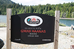 Gwaii Haanas Sign