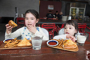 Grilled Cheese And French Fries