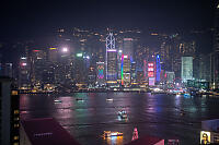 Central Buildings Before Laser Show