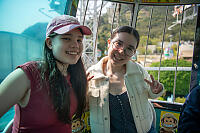 Riding Gondola Up