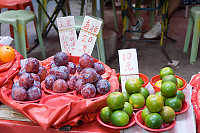 Plated Fruits