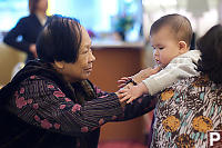 Nara Playing With Great Grandmas Beads