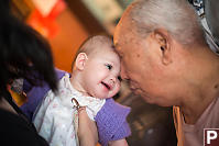 Claira And Her Great Grandfather