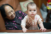 Claira With Great Grandmother