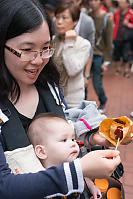 Eating Stinky Tofu Over Claira