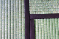 3 Tatami Panels Close Up