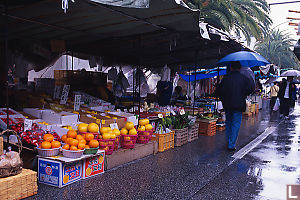 Market With Palm Trees