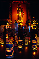 Lanterns In Shrine