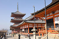 Pagoda With Two Other Buildings
