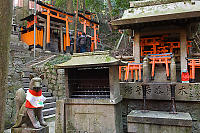 Shrines On The Side Of Hill