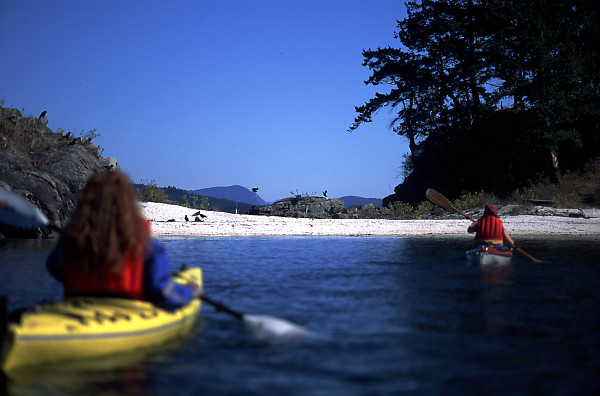 Coming into Beach