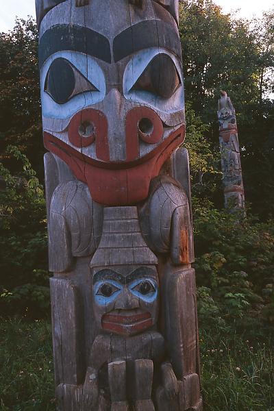 Pole In Haida Village