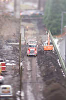 Dump Truck Being Filled