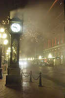 Steam Clock Looking East