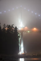 One Tower Of The Lions Gate Bridge