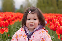 Nara In The Tulips