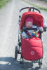 Claira In Her Stroller