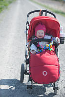 Claira In Her Stroller