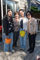 Getting Ready For Easter Egg Hunt