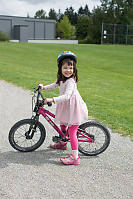 Claira After Her First Bik Ride