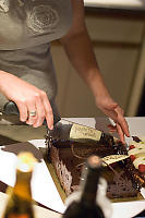Andrea Cutting Cake