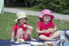 Kids Eating Picnic