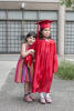 Nara With Claira In Grad Gown