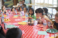 Claira Blowing Out Candles