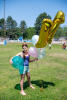 Claira At Pool With Ballons