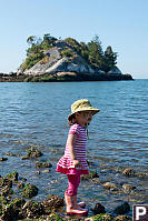 Pink Boots In The Water