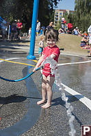 Claira With Hose