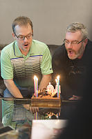 Blowing Out Birthday Candles