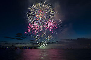 Purple Blue And Orange