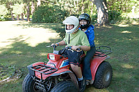 Kyle And Helen On ATV