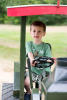 Marcus Driving The Tractor