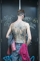 Nico And His Back Tattoo