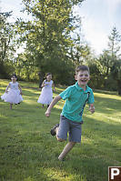 James Being Chased By The Girls