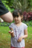 Claira Releasing Hummingbird