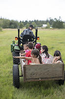 Trailer Full Of Great Grandkids