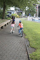 Riding Granville Island