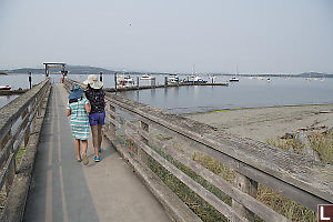 Dock For Ferry And Pleasure Boats