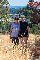 Grandma And Nara On Trail