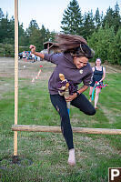 Kayla Sticks Landing
