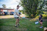 Raelynn And Andrew Playing